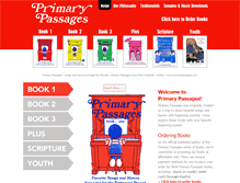 Tablet Screenshot of primarypassages.com